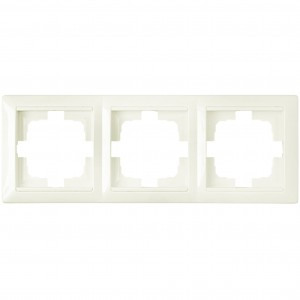 Bylectrica СТИЛЬ Рамка 3-х мест. беж., (ЮЛИГ.735212.216 беж.)