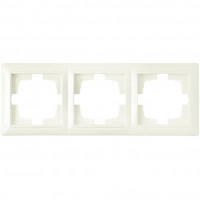 Bylectrica СТИЛЬ Рамка 3-х мест. беж., (ЮЛИГ.735212.216 беж.)
