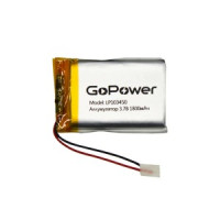 Ак-р Li-Pol GoPower LP103450 PK1 3.7V 1800mAh (1/10/250)