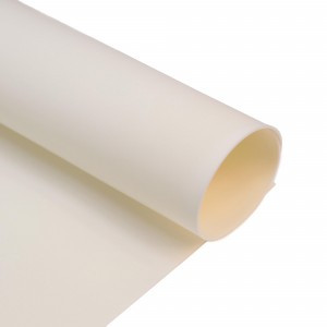 Uniel фоамиран для творчества зефирный, айвори 10лист/уп,50х50см 2мм VR-PE7 20T20/S50X50/PWF001