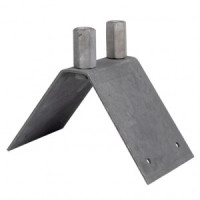 EKF PROxima Крепление молниеприёмника D=16 на конёк, угол 60 град. HZ lp-04003