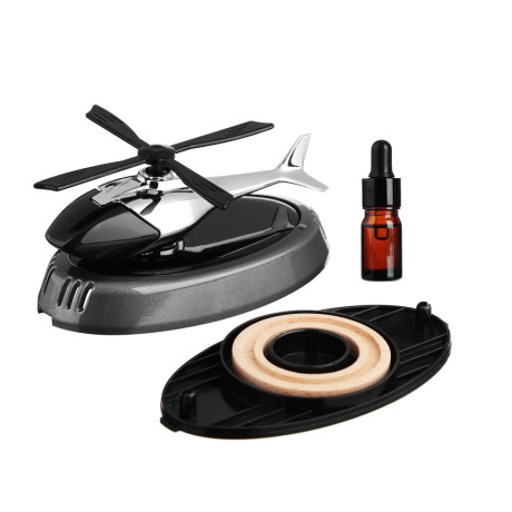 NEW GALAXY Ароматизатор Вертолет, на солнечных батареях, 5 мл рефилл, парфюм