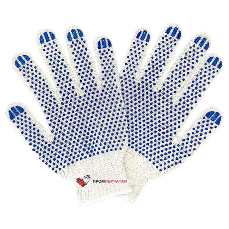 Перчатки трик. с ПВХ "Стандарт лайт" 7,5класс