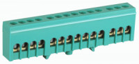 ЭРА шина PE земля ШНИ-6х9-14-Д-Зеленый 14 отв. в изол. корпусе на DIN-рейку (10шт, цена за шт) 62957