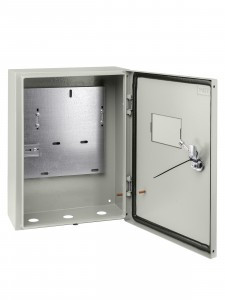 TDM щит (корпус) метал. ЩУ-3ф/1-0-3 (ЩУРН) (395х310х150мм), окно, IP66 SQ0905-0096