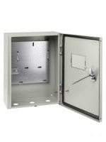 TDM щит (корпус) метал. ЩУ-3ф/1-0-3 (ЩУРН) (395х310х150мм), окно, IP66 SQ0905-0096