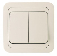 Makel Mimoza выкл. СУ 2 кл. крем.  25003