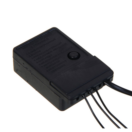 СНОУ БУМ Гирлянда эл. вьюн катушка 50м, 500LED, белый, 8 режимов, ПВХ черный, 220В