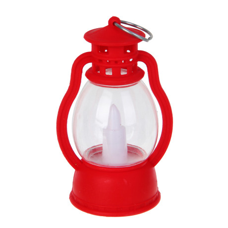 СНОУ БУМ Светильник декоративный LED в виде фонаря, 5,5x4,5х9см, PP, 3хAG10, 1 режим, 2 дизайна