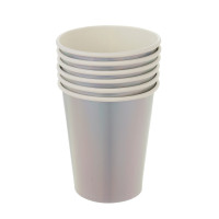 Fntastic Набор стаканов одноразовых, 6 шт, 250 мл, бумага, голография