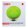 LEBEN Весы кухонные электронные c чашей, макс.нагрузка до 5кг (точн. измер. 1 гр)