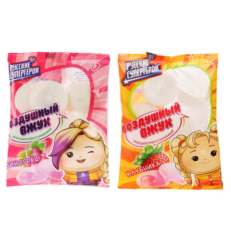 BY Русские Супергерои Маршмеллоу с начинкой 15 гр.