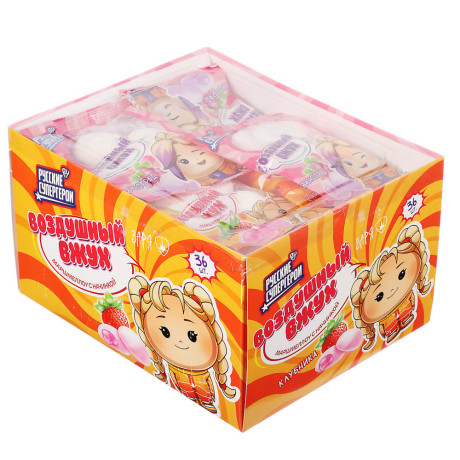 BY Русские Супергерои Маршмеллоу с начинкой 15 гр.