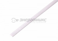 REXANT термоусадка трубка ТУТ 8/4 мм 1м белая, цена за шт (50!), 20-8001