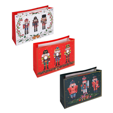 Пакет тм СНОУ БУМ подарочный, 72x51x18см, бумага, арт.19, 3 дизайна