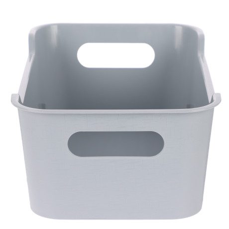 Корзинка универсальная "Mango" 4,1л. 290х180х105мм (серый)