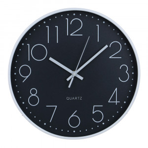 LADECOR CHRONO Часы настенные круглые, пластик, d30 см, 1xAA, арт.06-14