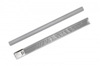 TDM термоусадка трубка ТУТ с клеем ТТк(3:1)-12,7/4,3-П прозрач. (цена за 1м.) (10!) SQ0548-0908