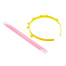 Неоновый ободок, диаметр ободка 10,5см, пластик, 4 цвета