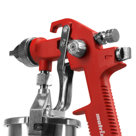 Краскораспылитель HVLP пневмат. с нижним бачком V= 1 л, сопло диаметром 1.4 мм Matrix