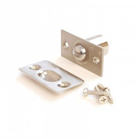 Фиксатор дверной Апекс R-0001 NIS с/шариком мат.никель (200,20)