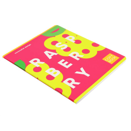 Тетрадь 48л. в клетку, офсет, обл.мел.картон, скрепка, софт тач, микс