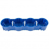 Bylectrica кор. уст. 4-х мест. для твердых стен СУ 278х66х47,4мм, армлен, КЕ-503