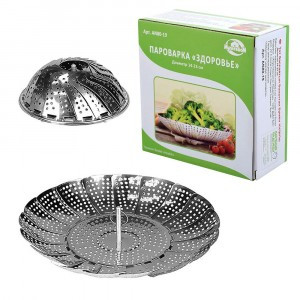 Пароварка "Здоровье", d=14-23см, нерж.сталь AN80-19 Мультидом