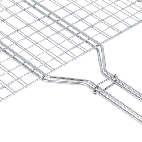 Решетка-гриль хром. тм GRILLBOOM, 58х(23х35)см