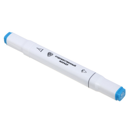 BY Русские Супергерои Маркеры худож., 36цв., 2-стор. (круг./кисточка), коробка-подставка на магните