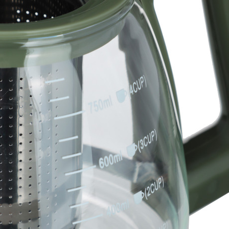 VETTA Чайник заварочный 750мл, ситечко из нержавеющей стали, стекло, полипропилен