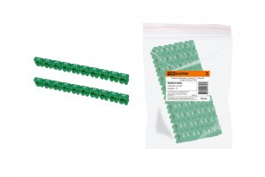 TDM маркер наборный - символ "5" зеленый 1,5 мм2 (уп. 150 шт., цена за уп.) (10!) SQ0534-0006