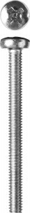 Винт ЗУБР "МАСТЕР" DIN 7985, кл. прочности 4.8, оцинкованный, M4x40мм, 5кг