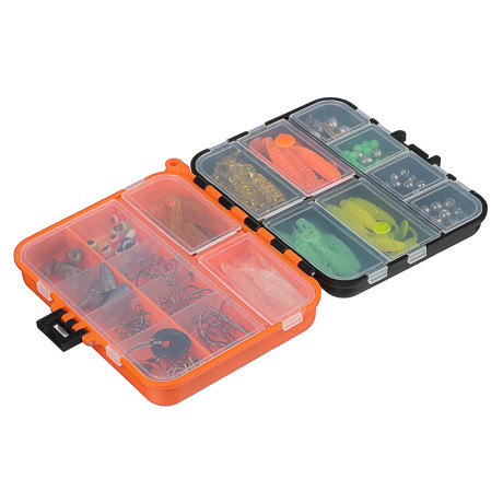 AZOR FISHING Набор оснасток для джиговой ловли в коробке, 205 предметов