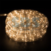 &quot;Дюралайт 24LED/м, 13мм, 3W, динам. тепло-белый 14м, 1,6Вт/м шнур IP54 121-326-14 Neon-Night