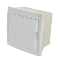 STEKKER бокс (корпус) пласт. встраив. ЩРВ-П-4 мод. непрозрач. белая дверь, IP20, Standart 49634