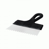 REXANT Шпатель фасадный 200 мм зуб 6х6 нержавеющая сталь, пластмассовая ручка 89-0222