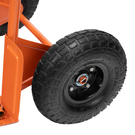 Тележка ручная 2-х колесная, облегченная, г/п 150кг, откидная платформа 430х355мм Сибртех