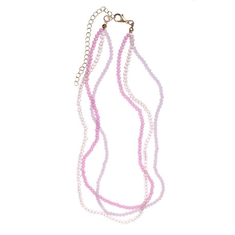 Ожерелье, бижутерия, сплав, стекло, БЖ-23