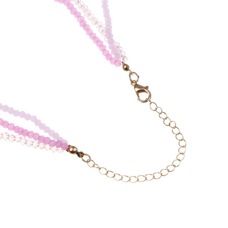 Ожерелье, бижутерия, сплав, стекло, БЖ-23