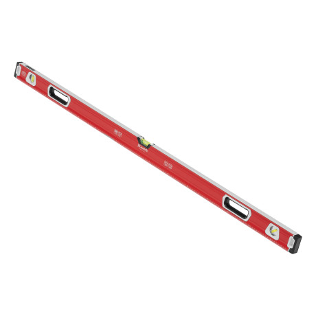 Уровень алюминиевый, магнит, фрезерованный, 3 глазка (1 зеркальный) двухкомпонентные рукоятки, 1500 мм Matrix