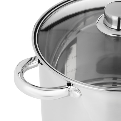 VETTA Орландо Кастрюля 22х19см, 7,0л, со стекл. крышкой, индукция