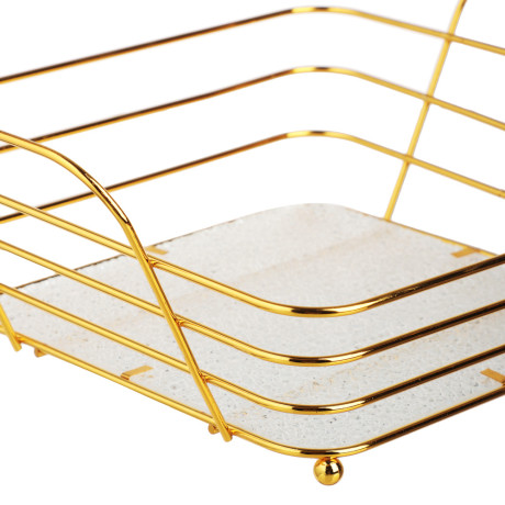 SATOSHI Кантри Корзина для фруктов 27х23х10см, сталь, акрил