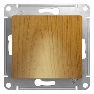 Systeme Electric GLOSSA мех. вывода кабеля СУ 1 мест. темный дуб (пл.осн.) GSL000599 (2!)