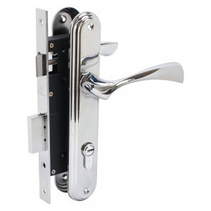 БУЛАТ ЗВ4-1.03.04 НОМОС хром  5 перф.кл. Замок врезной с/руч12)