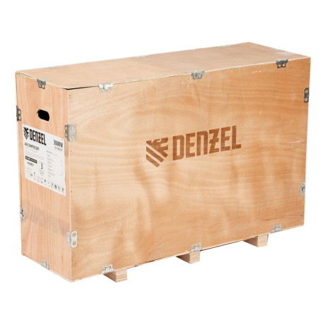 Компрессор безмасл. малошумный DLP-3000/100, 3 кВт, 2х1,5 кВт,100 л, 2850 об/мин,500 л/мин Denzel