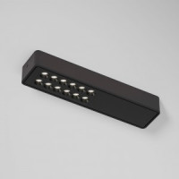 Elektrostandard накл.св-к св/д линейный 9W 4000K 4K 742lm IP20 25114/LED черный Tend a068850