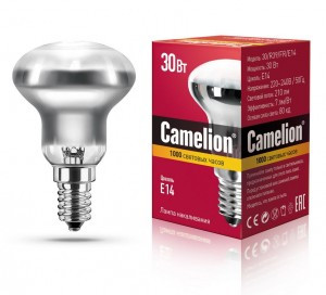 Camelion R39 E14 30W зеркальная матовая 30/R39/FR/E14