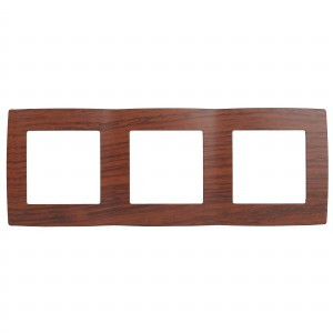 ЭРА 12 рамка СУ 3 мест. вишня, 12-5003-08 2282