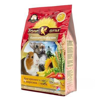 Верные друзья Корм для кроликов и морских свинок 500г x18